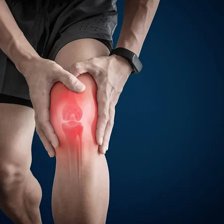 Ligament sprains and meniscus tears