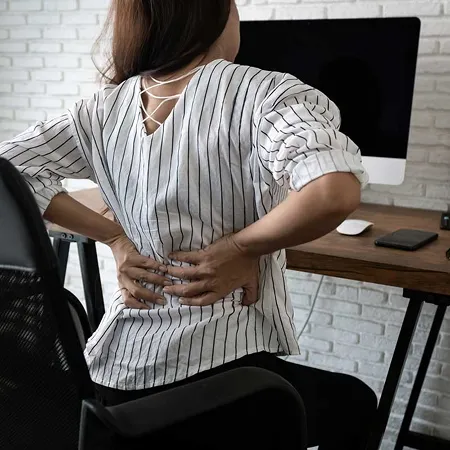 Posture-related back pain