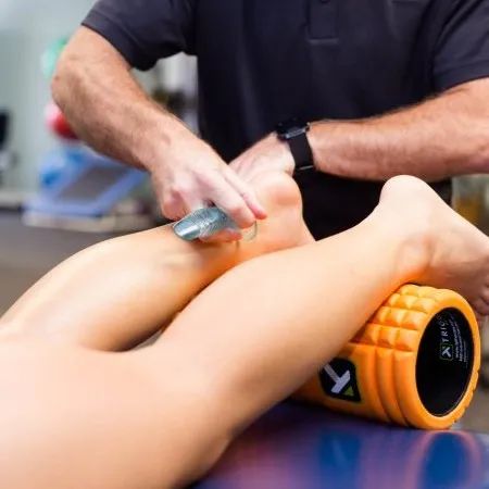Soft tissue techniques to ease muscle tension